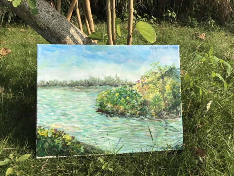 Painting From Nature@GZ 海珠湖写生