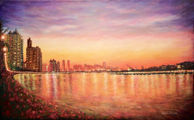 Sunset of The Pearl River 滨江余晖