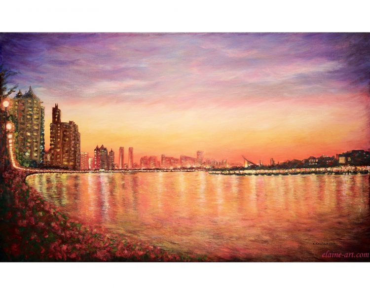 Sunset of The Pearl River 滨江余晖 Sunset of The Pearl River 滨江余晖